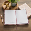 Be Joyful 1 Thess. 5:16 Journal Classic Zip Dusty Mauve
