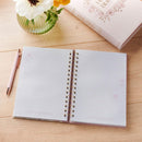Dusty Mauve Floral Be Joyful 1 Thess. 5:16 Journal Spiral