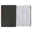 KJV Study Bible Faux Leather, Two-tone Brown