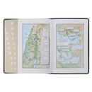 KJV Study Bible Faux Leather, Two-tone Gray and Black