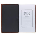 KJV Bible Giant Print Standard-size Full-grain Leather, Dark Brown