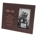 Man of God 1 Tim. 6:11 Photo Frame Brown