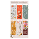 Multi Floral Magnetic Bookmark Set