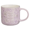 Trust In The Lord Prov. 3:5 Mug Purple