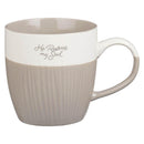 Mug Set 4pc Blue, Taupe, Yellow and Green