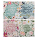 Scripture Cards w/Stand Floral