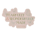 Fearfully & Wonderfully Made Ps. 139:14 Sticker Vinyl