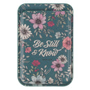 Be Still & Know Ps. 46:10 Phone Wallet Magnetic Teal