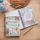Prayers & Praises for Girls Coloring Book Spiral