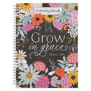 Grow in Grace 2 Peter 3:18 Coloring Book Spiral