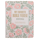 My Favorite Bible Verse Faux Leather Pink Devotional