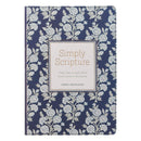 Simply Scripture Faux Leather Devotional