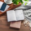 Longing for Home Blue Faux Leather Gift Book