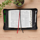 I Know the Plans Jer. 29:11 Bible Cover Fashion Tone-tone Charcoal and Black