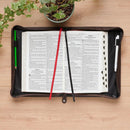 Cross 1 Tim. 6:11 Bible Cover Classic Two-tone Brown & Black