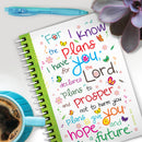 I Know the Plans A5 Christian Notebook