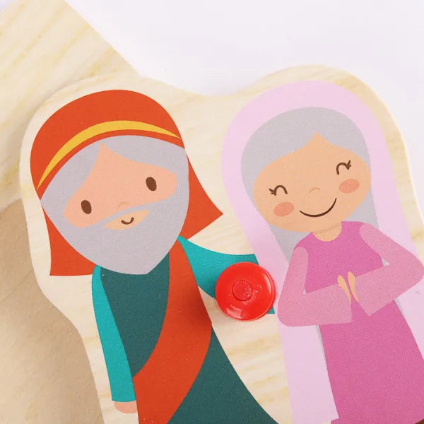 Noah's Ark Peg puzzle 8 pieces