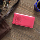 Checkbook Wallet Pink All Things are Possible Matt. 19:26