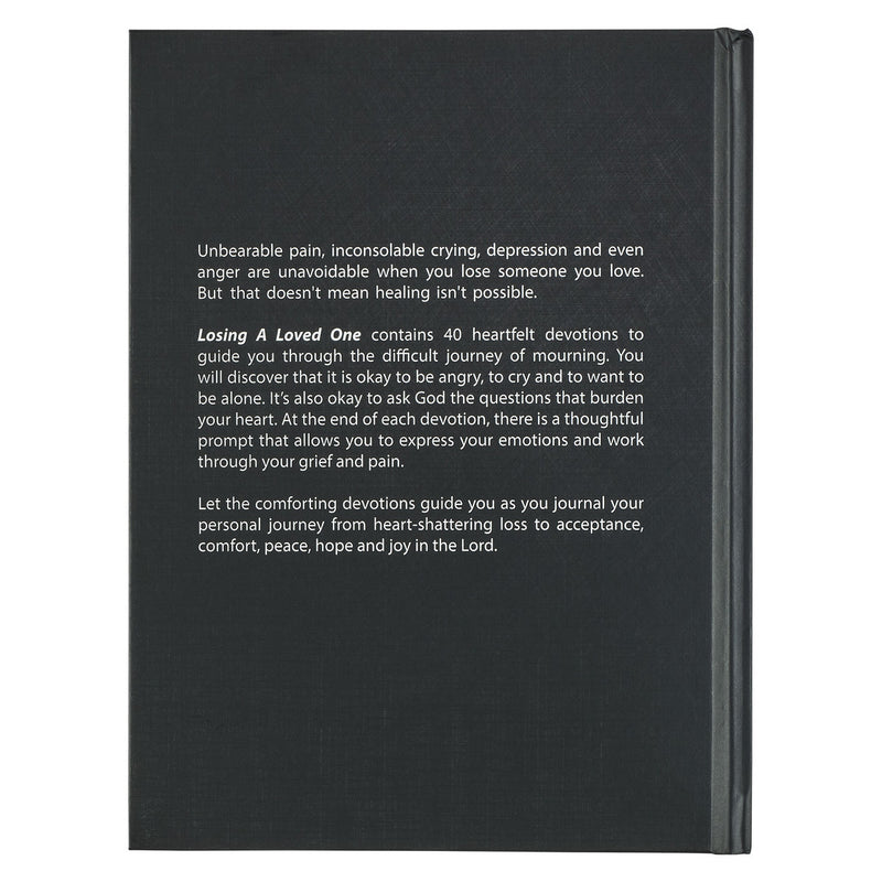 Losing a Loved One Black Hardcover