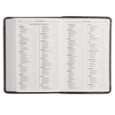 KJV Bible Mini Pocket Faux Leather, Black