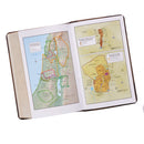 KJV Bijbel Giant Print Standaardformaat Kunstleer, Bruin Tweekleurig