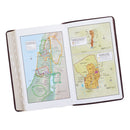 KJV Bijbel Giant Print Standaardformaat Kunstleer, Donkerbruin