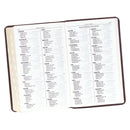 KJV Bijbel Giant Print Standaardformaat Kunstleer, Donkerbruin