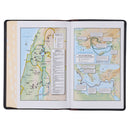 KJV Bijbel Deluxe Cadeau Volnerf Leer, Zwart/Zadelbruin