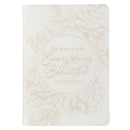 Everything Beautiful Ecc. 3:11 Journal Classic Ivory