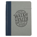 Walk By Faith 2 Cor. 5:7 Journal Classic w/Elastic & Pen Holder 