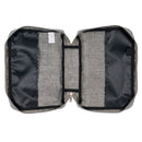 Strong & Courageous Josh. 1:9 Bible Cover Gray. LARGE