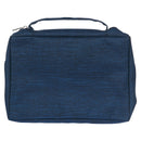 Ichthus Patch Navy Bible Cover. Medium