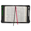 Hope & a Future Jer. 29:11 Bible Cover Fashion Black Floral . XL