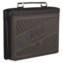 Trust in the Lord Prov. 3:5 Bible Cover Classic Gray/Black .