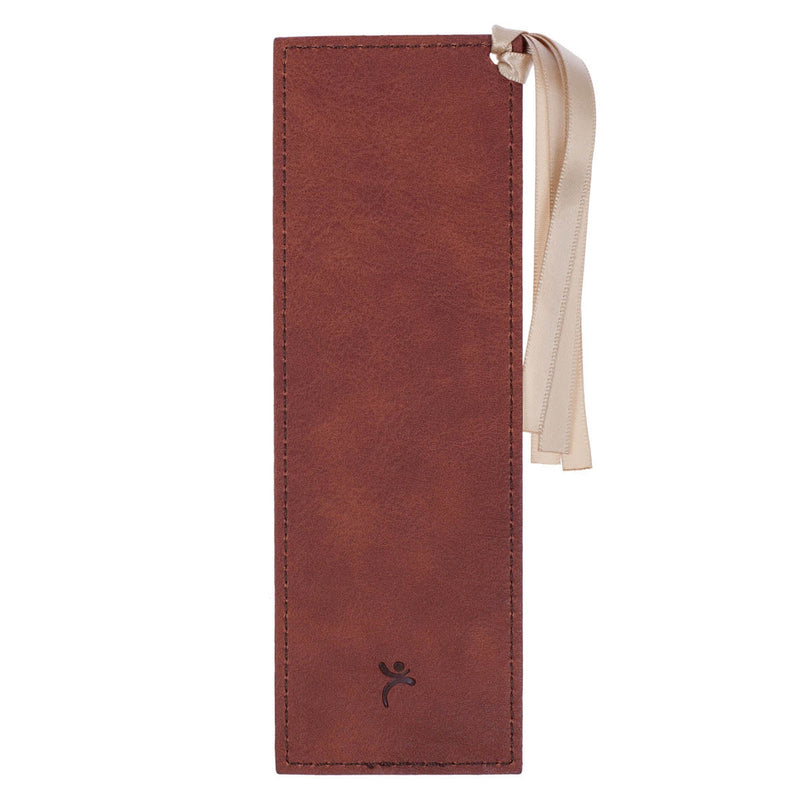 I Will Carry You Isa. 46:4 Bookmark Faux Leather Two-tone Brown