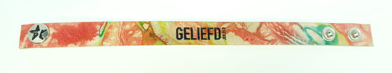 Geliefd armband rozegroen