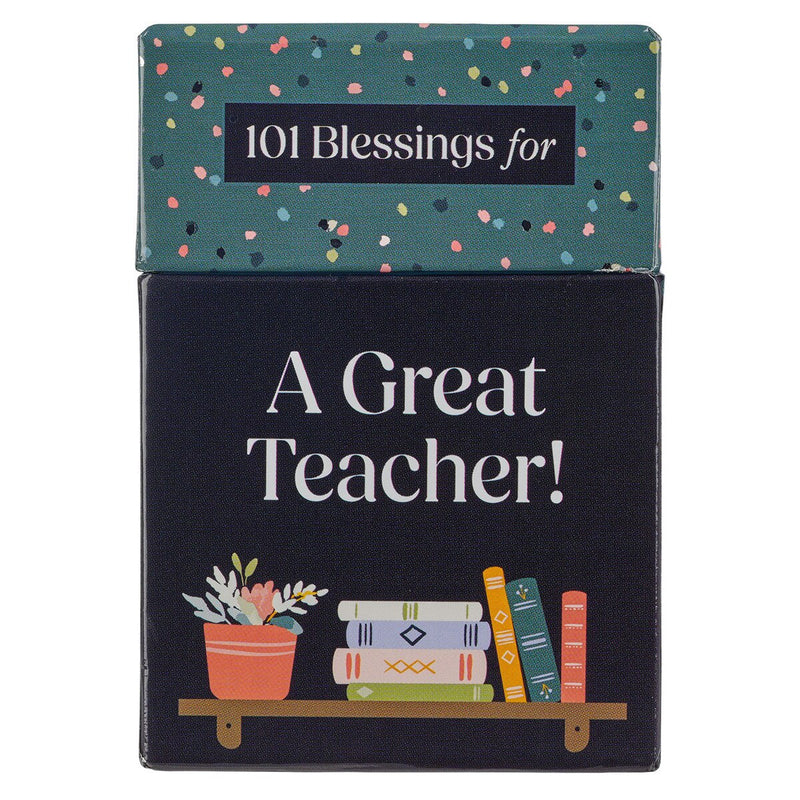 For A Great Teacher Box of Blessings
