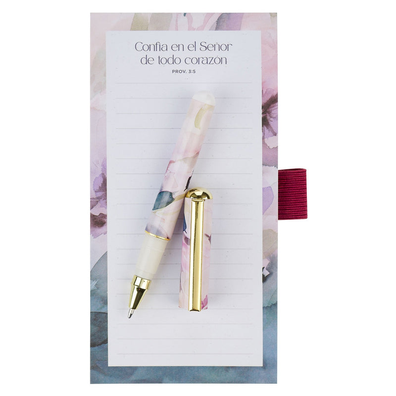 Confa en el Seor Prov. 3:5 Magnetic Shopping List w/pen