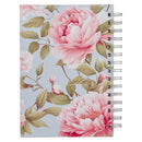 Pink Peony Noble Things Prov. 31:29  Journal Wirebound