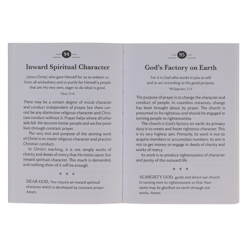 The Power Of Prayer (Mini-Devotions)-Softcover