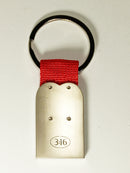 God is liefde sleutelhanger Metaal