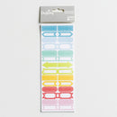 Stickers - Flags and banners - 140 pcs