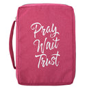 Pray Wait Trust - Poly-Canvas