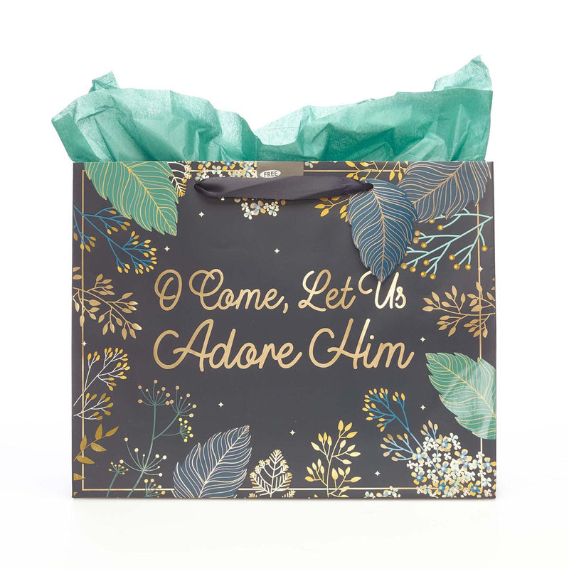 O come let us adore Him -320x110x254 mm