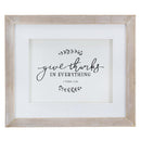 Give thanks in everything - 1 Thess 5:18