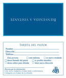 Span-Form-Welcome Visitor (Form WV-7) (Pack Of 100) (Bienvenida A Visitante) 