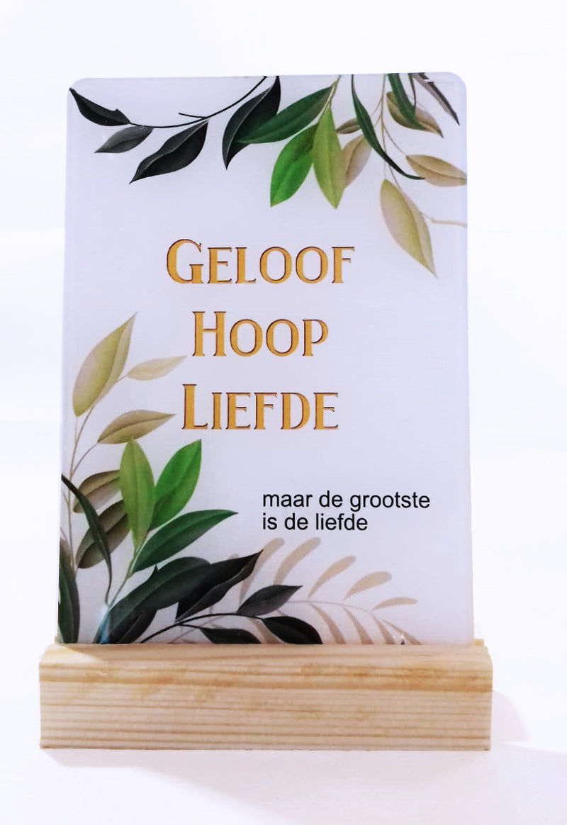 Geloof Hoop Liefde