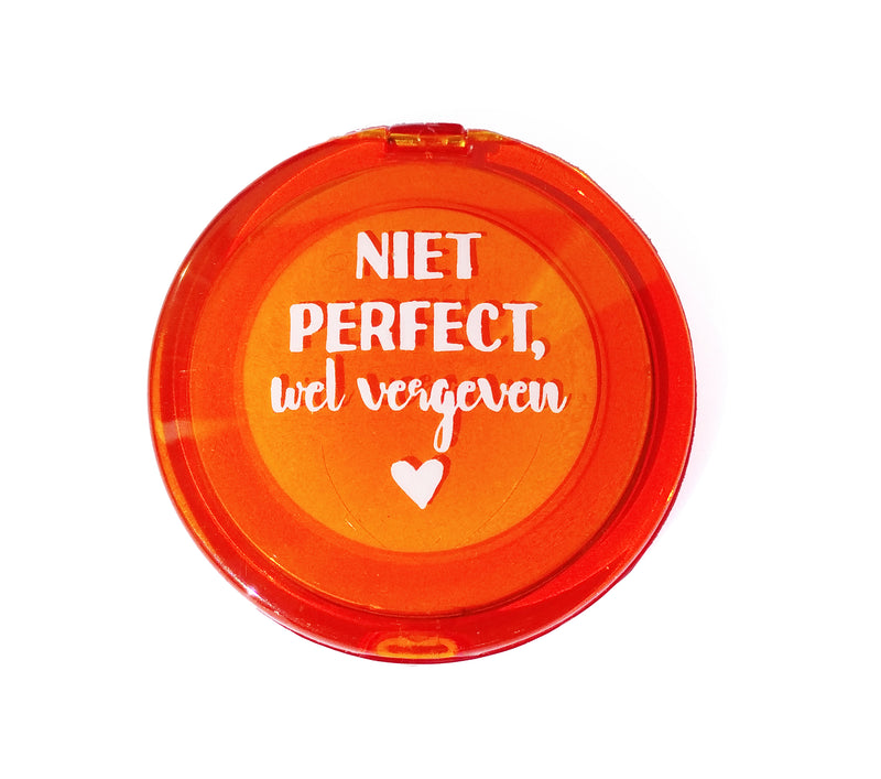 Spiegeltje Niet perfect, wel vergeven