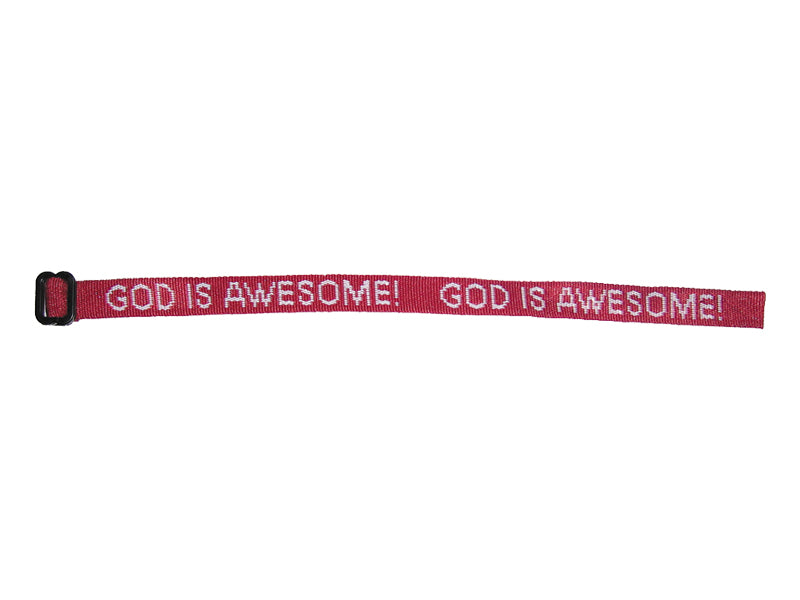 God is Awesome - Burgundy