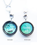 Zwevend medaillon Doe alles in liefde